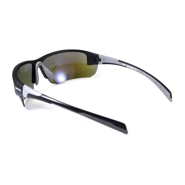Защитные очки Global Vision Hercules-7 (G-Tech blue), зеркальные синие, Черный