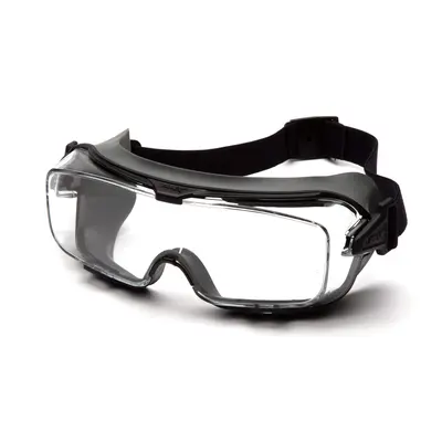 Окуляри Pyramex Cappture-PRO (clear) Super Anti-Fog H2MAX, прозорі, Чорний