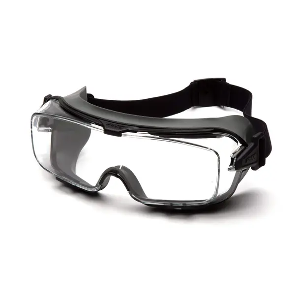 Окуляри Pyramex Cappture-PRO (clear) Super Anti-Fog H2MAX, прозорі, Чорний