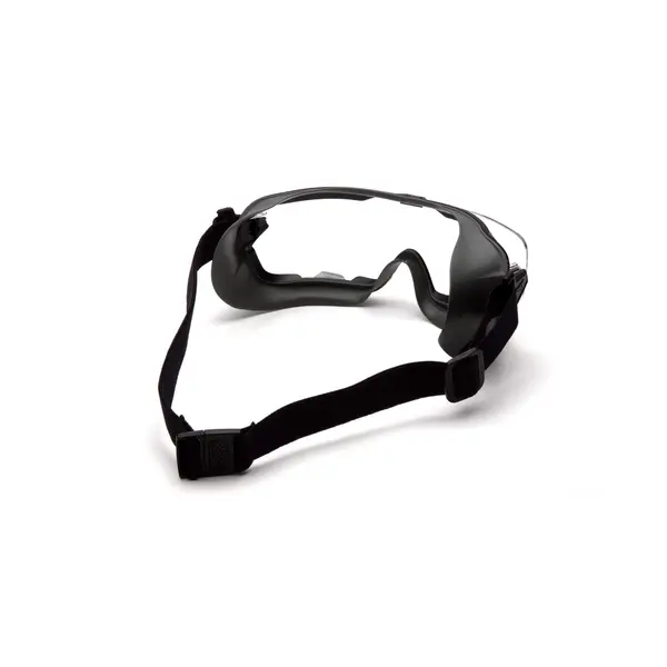 Окуляри Pyramex Cappture-PRO (clear) Super Anti-Fog H2MAX, прозорі, Чорний