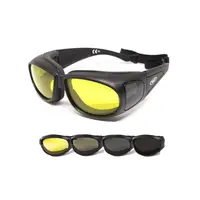 Окуляри Global Vision Outfitter Photochromic (yellow) Anti-Fog, фотохромні жовті, Чорний