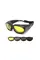 Окуляри Global Vision Outfitter Photochromic (yellow) Anti-Fog, фотохромні жовті, Чорний