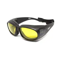 Окуляри Global Vision Outfitter Photochromic (yellow) Anti-Fog, фотохромні жовті, Чорний