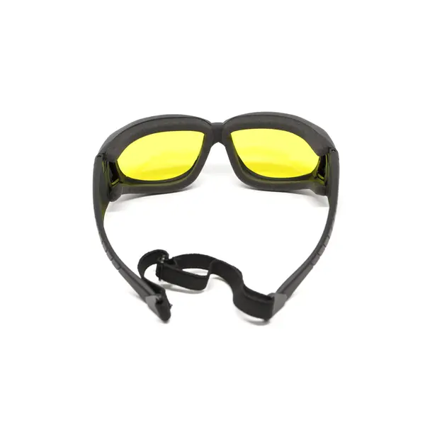 Окуляри Global Vision Outfitter Photochromic (yellow) Anti-Fog, фотохромні жовті, Чорний