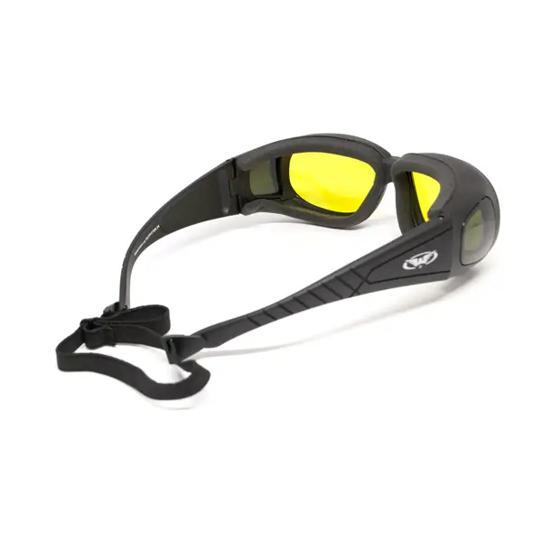 Окуляри Global Vision Outfitter Photochromic (yellow) Anti-Fog, фотохромні жовті, Чорний