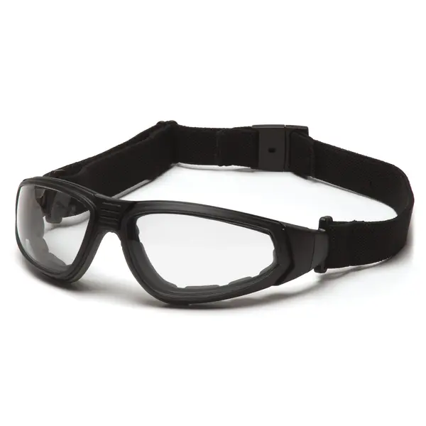 Окуляри Pyramex XSG (clear) Super Anti-Fog H2MAX, прозорі, Чорний