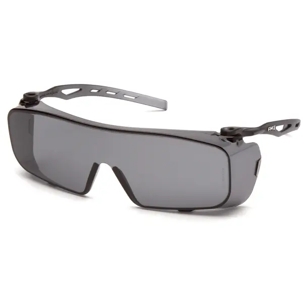 Окуляри захисні Pyramex Cappture (gray) Anti-Fog, сірі, Чорний