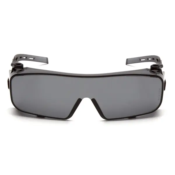Окуляри захисні Pyramex Cappture (gray) Anti-Fog, сірі, Чорний