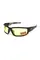 Окуляри захисні Global Vision Sly (yellow), жовті, Чорний
