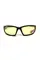 Окуляри захисні Global Vision Sly (yellow), жовті, Чорний