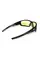 Окуляри захисні Global Vision Sly (yellow), жовті, Чорний