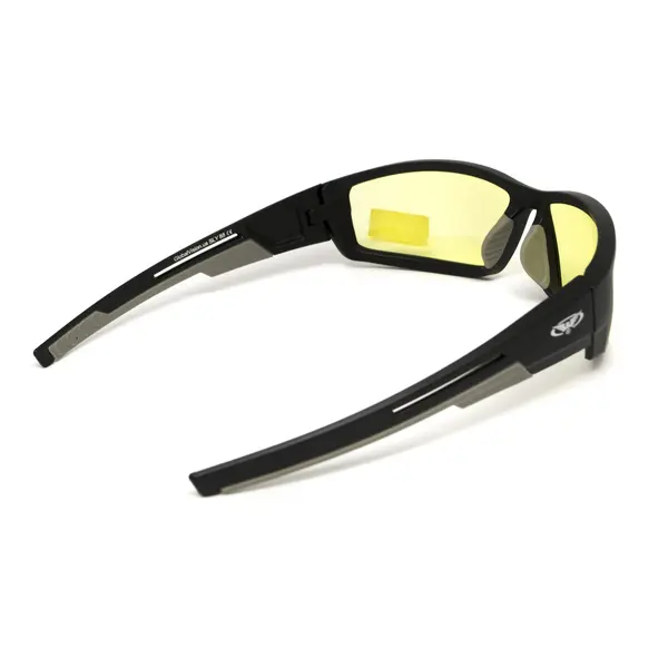 Окуляри захисні Global Vision Sly (yellow), жовті, Чорний