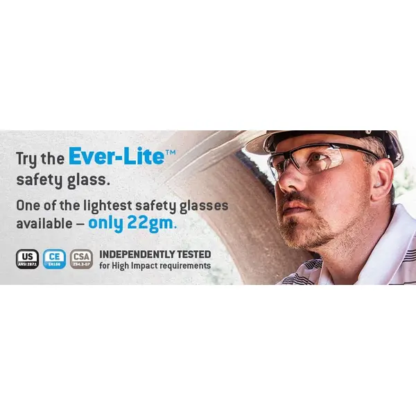 Бифокальные защитные очки Pyramex Ever-Lite Bifocal (clear +2.0) Super Anti-Fog H2MAX, прозрачные, Черный