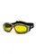 Очки защитные с уплотнителем Global Vision Eliminator Camo Forest (yellow), желтые в камуфлированной оправе, Камуфляж