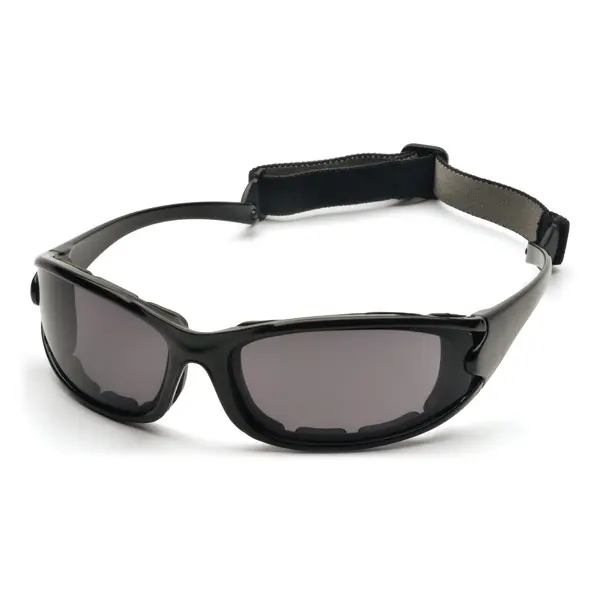 Захисні окуляри з полярізацією Pyramex Pmxcel Polarized (gray) Anti-Fog, сірі, Чорний