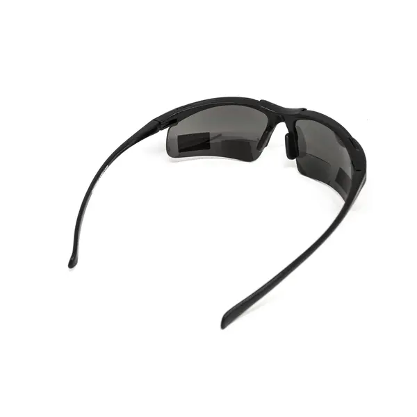 Окуляри біфокальні (захисні) Global Vision Apex Bifocal +2.0 (gray) сірі, Чорний