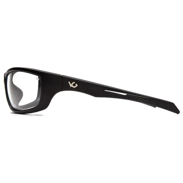 Очки защитные Venture Gear Tactical Howitzer Black (clear) Anti-Fog, прозрачные в чёрной оправе, Черный