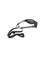 Ремешок для очков Cord-88 (black), чёрный