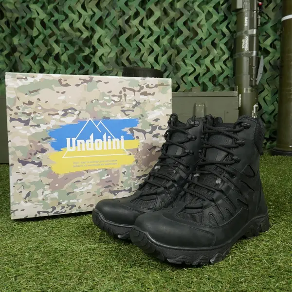 Берці Undolini чорний хутро 45