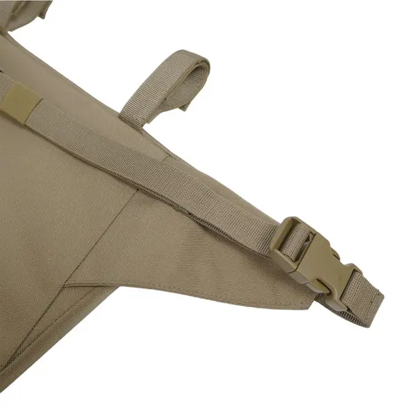 Каремат-сидушка Kiborg з балістичним пакетом 1 клас захисту Militex 20mm Cordura Coyote