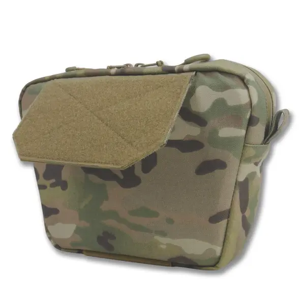 Сумка-напашник XL Kiborg з балістичним пакетом 1 клас захисту Militex GU Сordura Multicam