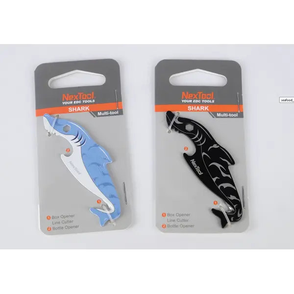 Міні-Мультитул NexTool EDC box cutter Shark KT5521Blue