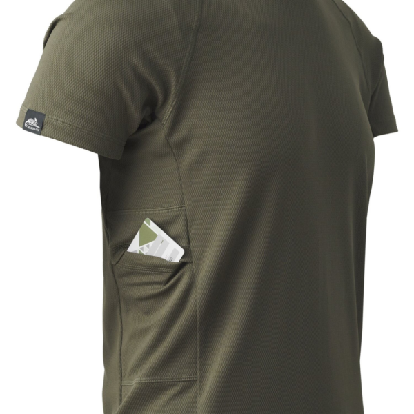 Термоактивна футболка Helikon-Tex Functional T-shirt - Quickly Dry - Olive Green, розмір S
