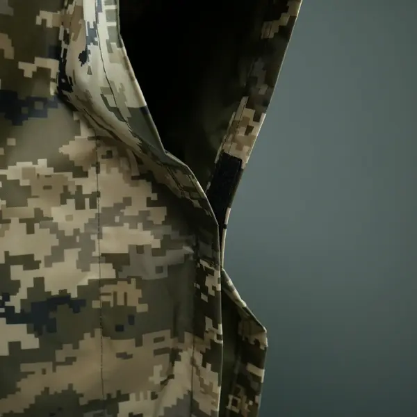 Универсальный военный пончо с защитой от тепловизора Gen 2 Пиксель