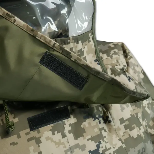 Универсальный военный пончо с защитой от тепловизора Gen 2 Пиксель