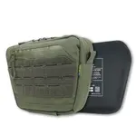 Сумка-напашник XL Kiborg с баллистическим пакетом 1 класс защиты Militex GU Сordura Khaki