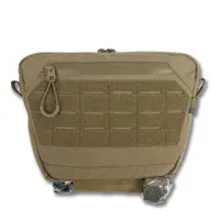 Сумка-напашник XL Kiborg з балістичним пакетом 1 клас захисту Militex GU Сordura Coyote