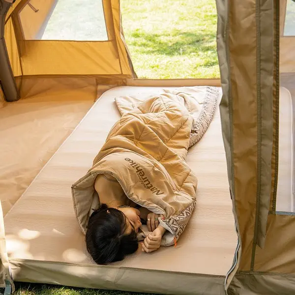 Спальник Naturehike L150 NH20MSD05 лівий, (13°C), рожевий