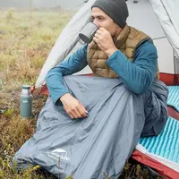 Спальник сверхлегкий Naturehike Summer LW180 NH21MSD09 левый, (15°C), pp XL, коричневый