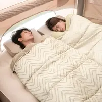 Спальний мішок Naturehike DP200 CNK2300SD012 лівий, бежевий