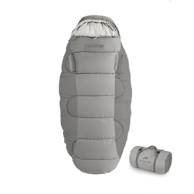 Oval Sleeping Bag Naturehike PS200 NH20MSD03, Grey