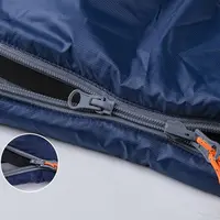 Спальник сверхлегкий Naturehike LW180 NH21MSD04 правый, (15°C), pp М, темно-голубой