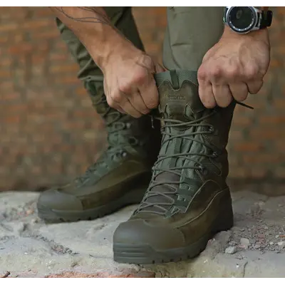 Берці Отаман демісезонні Олива Крейзі