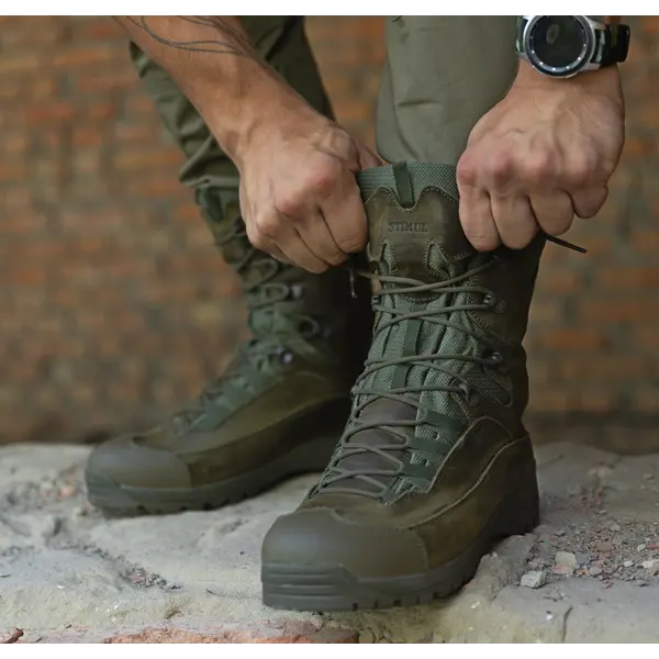 Otaman demi-season boots Olive Crazy Otaman demi-season boots Olive Crazy