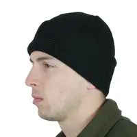 Шапка-балаклава в'язана чорна