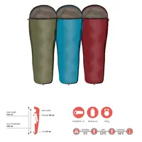 Спальный мешок Grand Canyon Whistler 190 13°C Capulet Olive Left (340018)