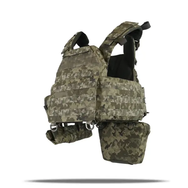 Плитоноска Kiborg GU gen.2 + 6 підсумків піксель