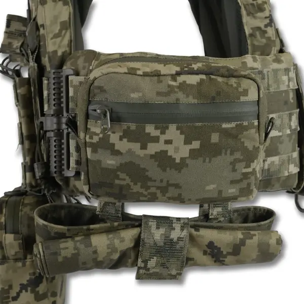 Плитоноска Kiborg GU gen.2 + 6 підсумків піксель