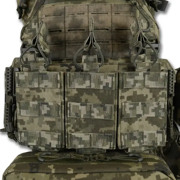 Плитоноска Kiborg GU gen.2 + 6 підсумків піксель