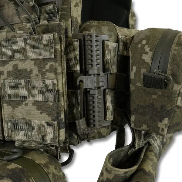 Плитоноска Kiborg GU gen.2 + 6 підсумків піксель