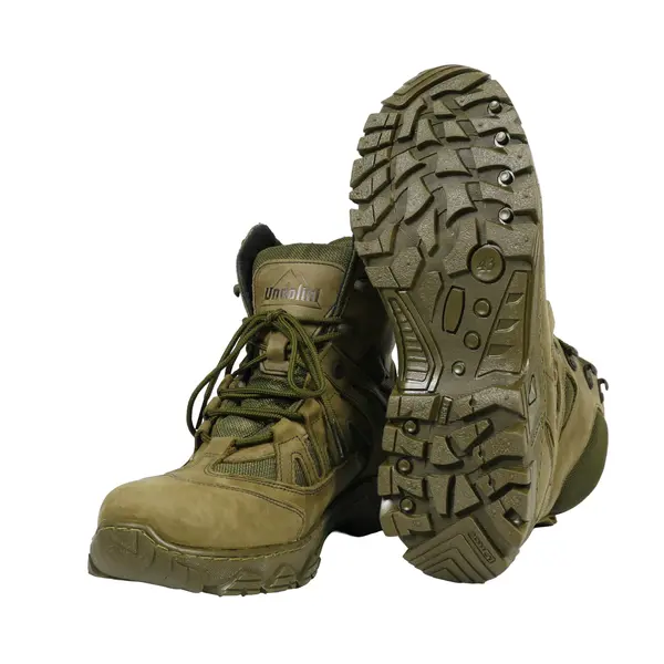 Boots Undolini Olive Fur 44   Boots Undolini Olive Fur 44