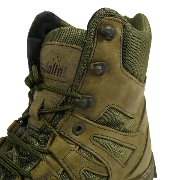 Boots Undolini Olive Fur 44   Boots Undolini Olive Fur 44