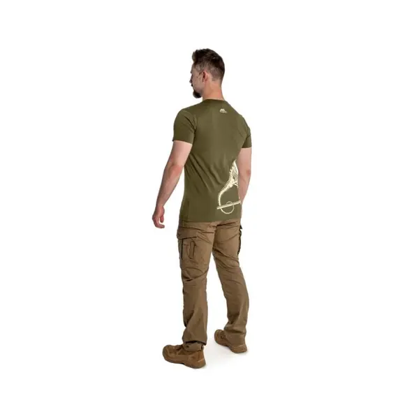 Футболка Helikon-Tex (Full Body Skeleton) - Olive Green, размер XL