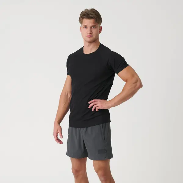 Термоактивна футболка Helikon-Tex Functional T-shirt - Quickly Dry - Black, розмір XXL