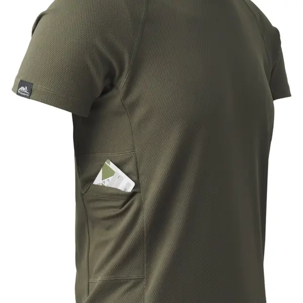 Термоактивна футболка Helikon-Tex Functional T-shirt - Quickly Dry - Olive Green, розмір L