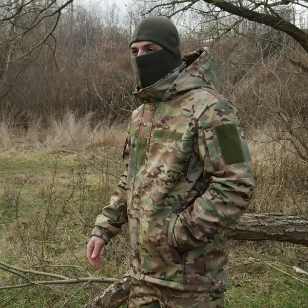 Костюм демисезонный Softshell Kiborg Multicam